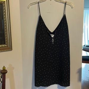 Seek the label Dress (black white polka dot with zipper)